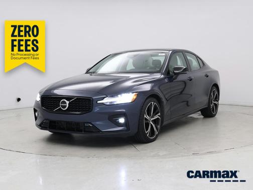 Blue 2024 Volvo S60 B5 Core Dark Theme