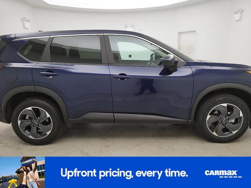 Blue 2025 Nissan Rogue SV
