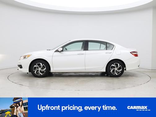 White 2016 Honda Accord LX