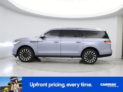 Blue 2023 Lincoln Navigator L Black Label