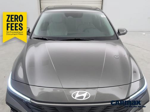 Gray 2024 Hyundai ELANTRA HEV Limited