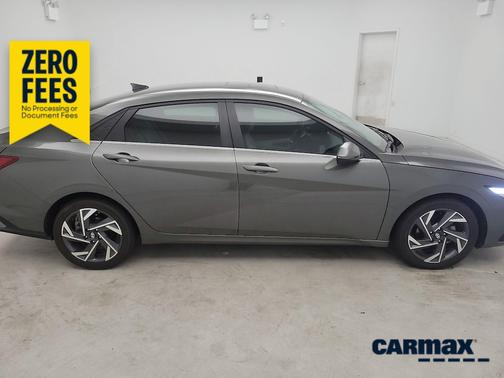 Gray 2024 Hyundai ELANTRA HEV Limited