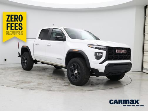 White 2023 GMC Canyon Elevation