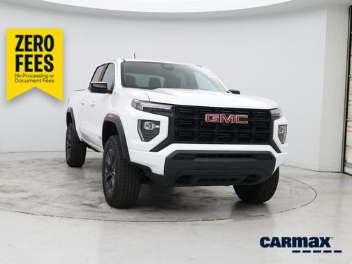 White 2023 GMC Canyon Elevation