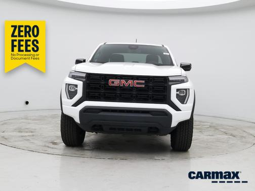 White 2023 GMC Canyon Elevation