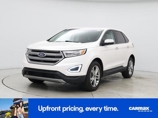 White 2016 Ford Edge Titanium