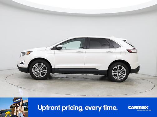 White 2016 Ford Edge Titanium