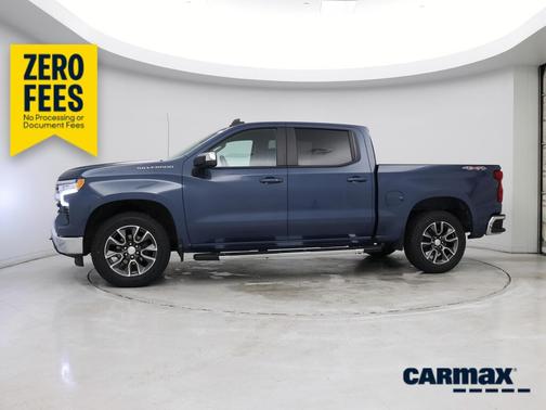 Blue 2024 Chevrolet Silverado 1500 LT