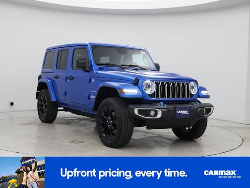 Blue 2024 Jeep Wrangler 4xe Sahara