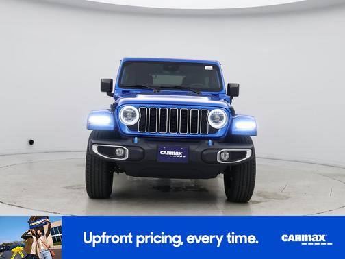 Blue 2024 Jeep Wrangler 4xe Sahara