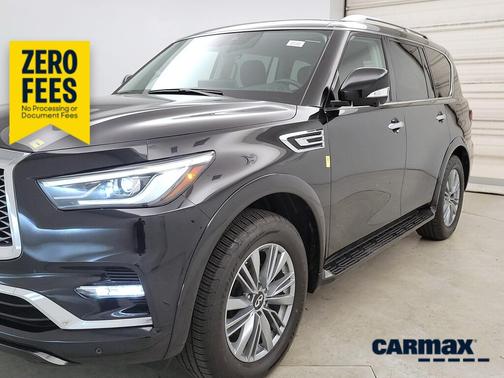 Black 2024 INFINITI QX80 Luxe