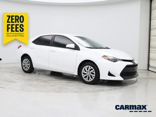 White 2017 Toyota Corolla LE