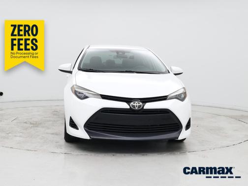 White 2017 Toyota Corolla LE