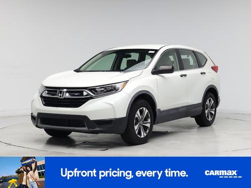 White 2017 Honda CR-V LX