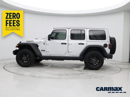 Silver 2024 Jeep Wrangler Willy's