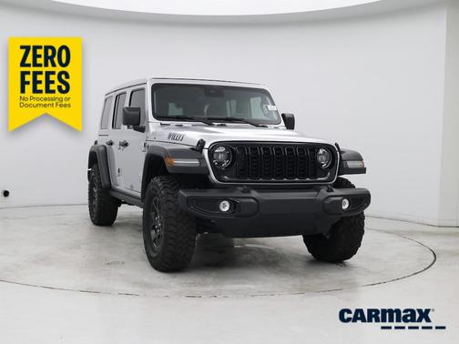 Silver 2024 Jeep Wrangler Willy's