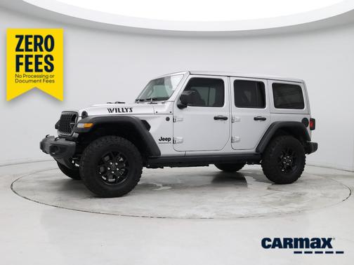 Silver 2024 Jeep Wrangler Willy's