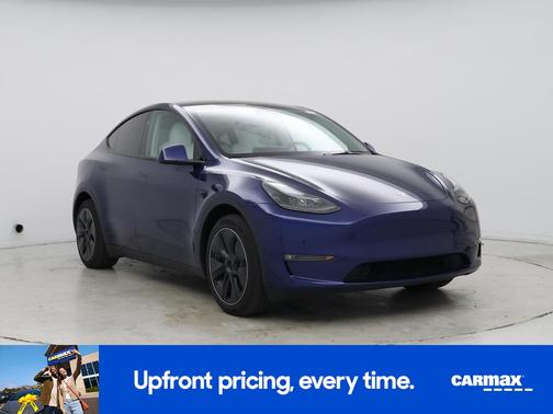 Blue 2024 Tesla Model Y Long Range