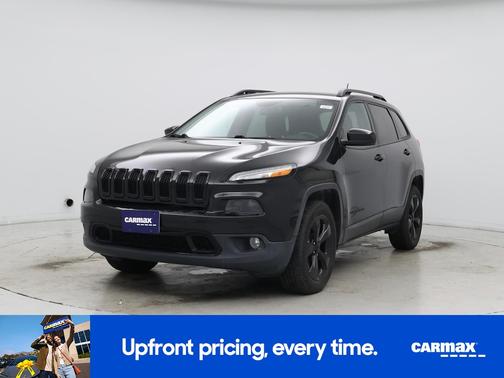 Black 2015 Jeep Cherokee Altitude