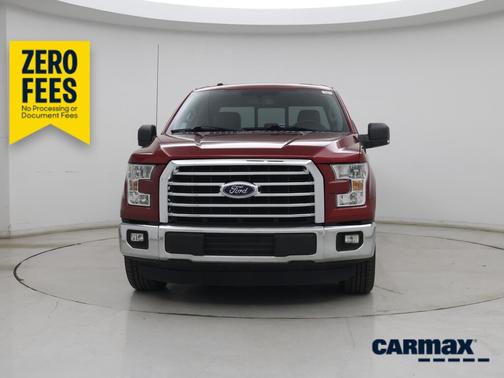 Red 2016 Ford F-150 XLT