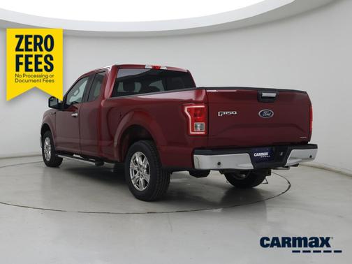Red 2016 Ford F-150 XLT