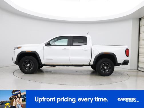 White 2023 GMC Canyon Elevation