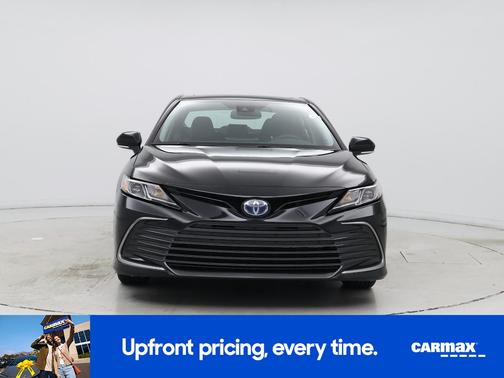 Black 2021 Toyota Camry Hybrid LE