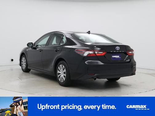 Black 2021 Toyota Camry Hybrid LE