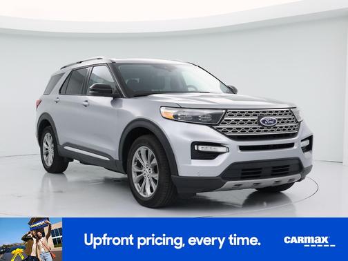 Silver 2021 Ford Explorer Limited