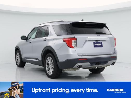 Silver 2021 Ford Explorer Limited