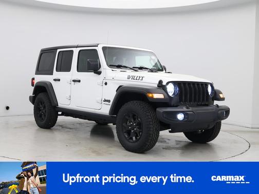 White 2021 Jeep Wrangler Unlimited Willys