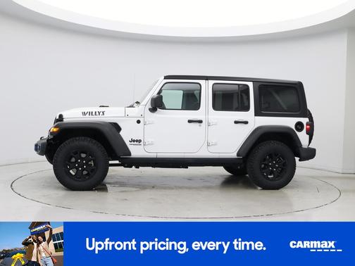 White 2021 Jeep Wrangler Unlimited Willys