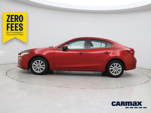 Red 2017 Mazda Mazda3 Sport