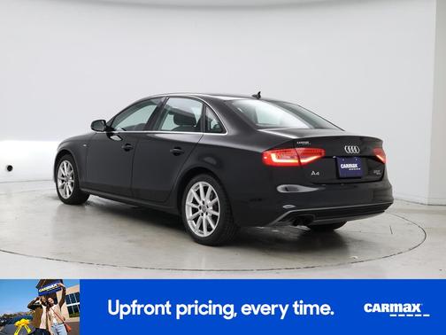 Black 2015 Audi A4 Premium Plus