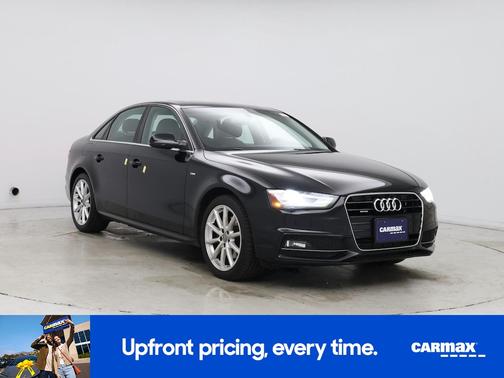 Black 2015 Audi A4 Premium Plus