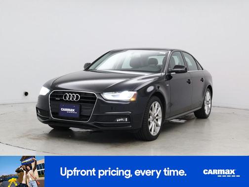 Black 2015 Audi A4 Premium Plus