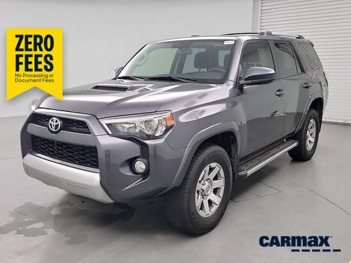 Gray 2016 Toyota 4Runner Trail