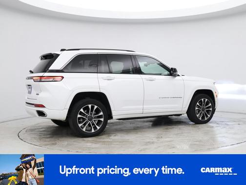 White 2023 Jeep Grand Cherokee 4xe Overland