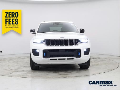 White 2023 Jeep Grand Cherokee 4xe Overland