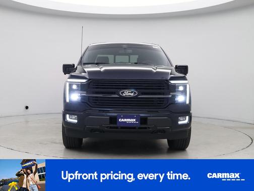 Blue 2024 Ford F-150 Platinum