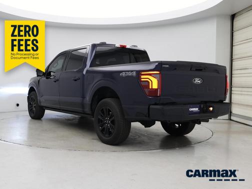 Blue 2024 Ford F-150 Platinum