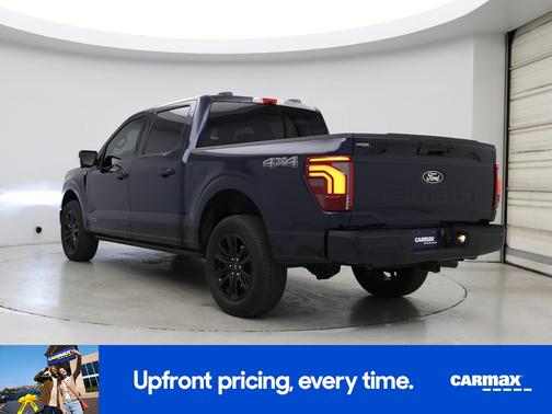 Blue 2024 Ford F-150 Platinum