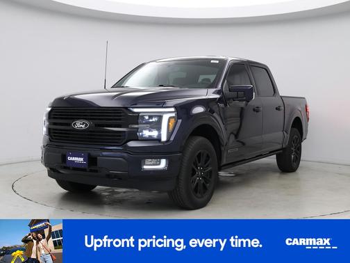 Blue 2024 Ford F-150 Platinum