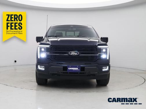 Blue 2024 Ford F-150 Platinum