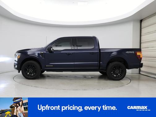Blue 2024 Ford F-150 Platinum