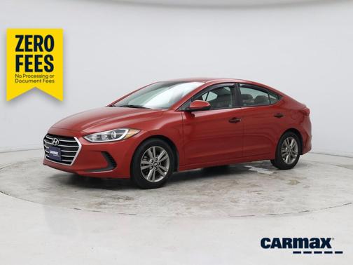 Red 2018 Hyundai ELANTRA SEL