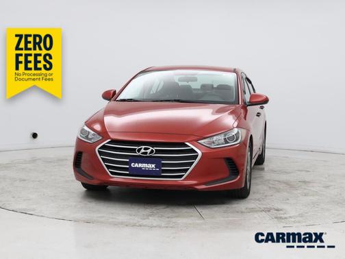 Red 2018 Hyundai ELANTRA SEL