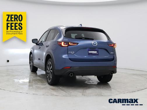 Blue 2023 Mazda CX-5 2.5 S Premium Package