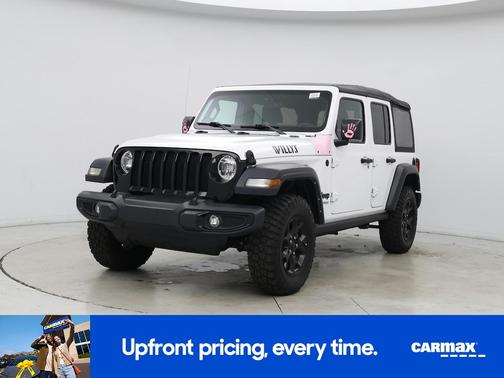 White 2022 Jeep Wrangler Unlimited Willys Sport