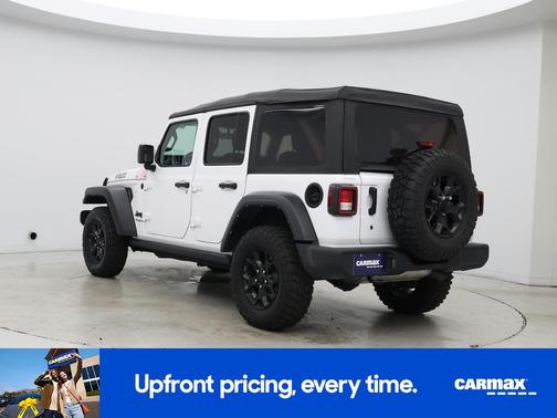 White 2022 Jeep Wrangler Unlimited Willys Sport